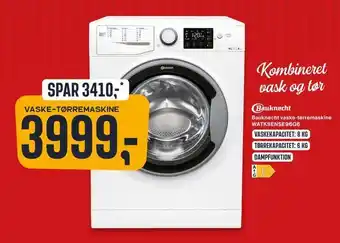 Skousen Bauknecht vaske-tørremaskine WATKSENSE96G6 tilbud
