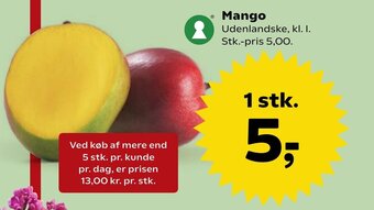 SuperBrugsen Mango tilbud