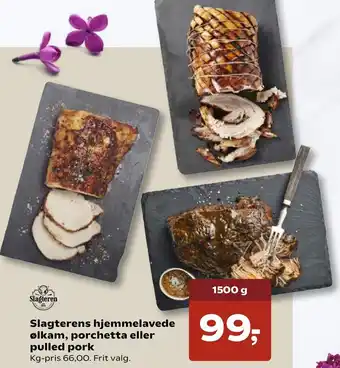 SuperBrugsen Slagterens Hjemmelavede ølkam 1500g tilbud