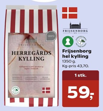 SuperBrugsen Frijsenborg hel Kylling tilbud
