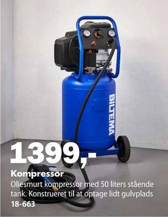 Biltema Kompressor tilbud