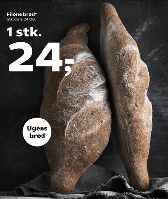 SuperBrugsen Filone Brød tilbud