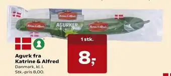 SuperBrugsen Agurk Fra Katrine & Alfred tilbud
