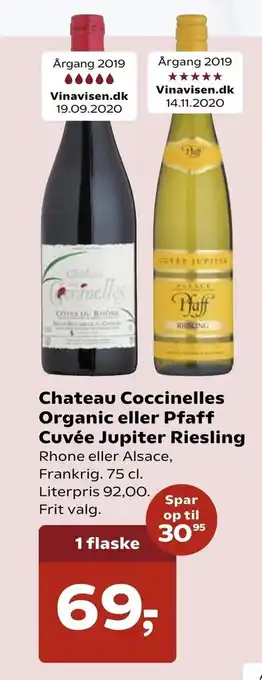 SuperBrugsen Chateau Coccinelles Organic tilbud