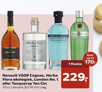 SuperBrugsen Renault VSOP Cognac 70cl tilbud