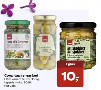SuperBrugsen Coop Tapasmarked 135-350g tilbud
