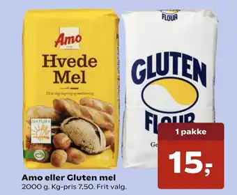 Amo Eller Gluten Mel 2000g