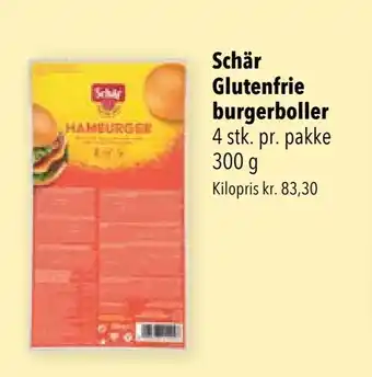 Citti Schär Glutenfrie burgerboller tilbud