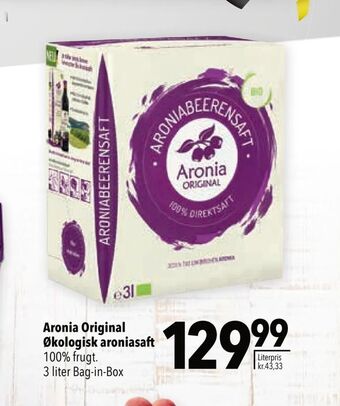 Citti Aronia Original Økologisk aroniasaft tilbud
