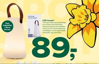 Coop 365 LED lampe tilbud
