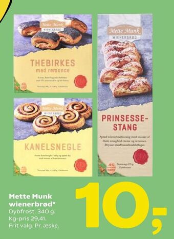 Coop 365 Mette Munk wienerbrød tilbud