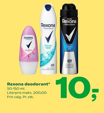 Coop 365 Rexona deodorant tilbud