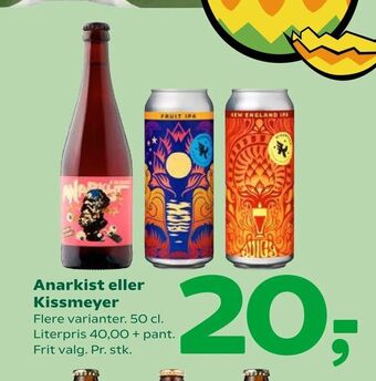 Coop 365 Anarkist eller Kissmeyer tilbud