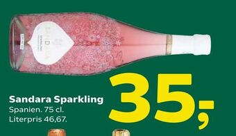 Coop 365 Sandara Sparkling tilbud