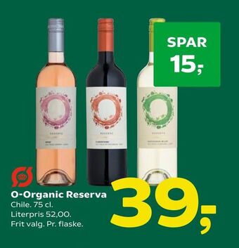 Coop 365 O-Organic Reserva tilbud