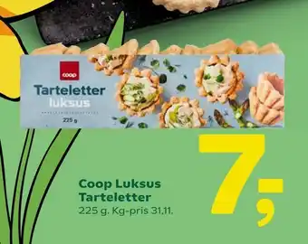 Coop 365 Coop Luksus Tarteletter tilbud
