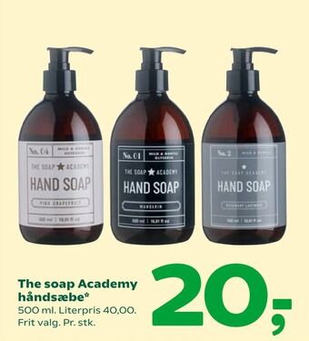 Coop 365 The soap Academy håndsæbe tilbud