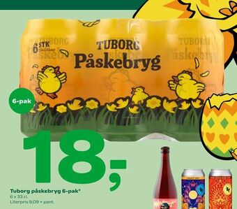 Coop 365 Tuborg påskebryg 6-pak tilbud