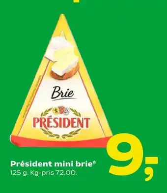 Coop 365 Président mini brie tilbud