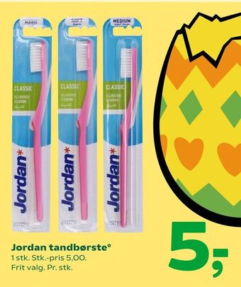 Coop 365 Jordan tandbørste tilbud