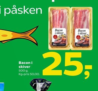 Coop 365 Bacon i skiver tilbud