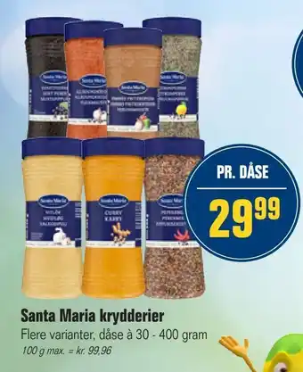 Santa Maria krydderier