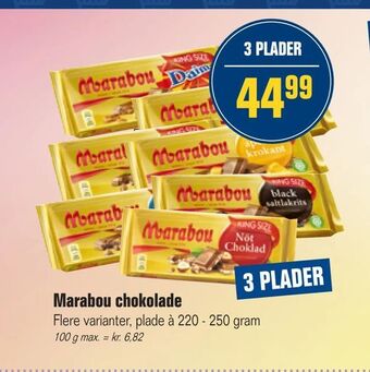 Otto Duborg Marabou chokolade tilbud