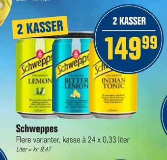 Otto Duborg Schweppes tilbud