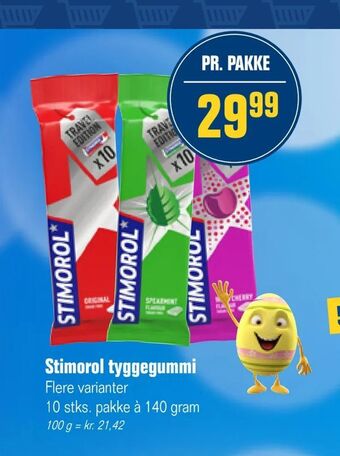 Otto Duborg Stimorol tyggegummi tilbud