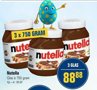 Otto Duborg Nutella tilbud