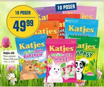 Otto Duborg Katjes slik tilbud