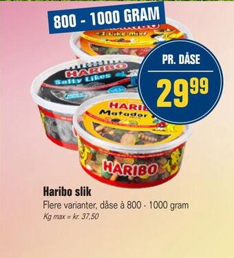 Otto Duborg Haribo slik tilbud
