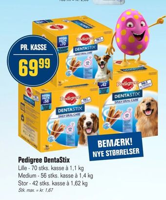 Otto Duborg Pedigree DentaStix tilbud