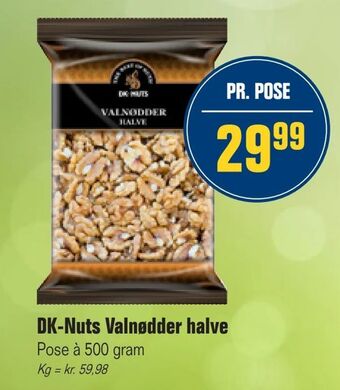 Otto Duborg DK-Nuts Valnødder halve tilbud