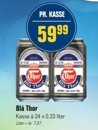Otto Duborg Blå Thor tilbud