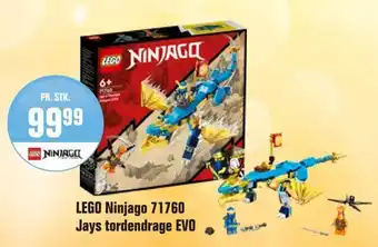 Otto Duborg LEGO Ninjago 71760 Jays tordendrage EVO tilbud
