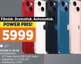 Power Iphone 12 128 GB IP13128GBMDN tilbud