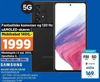 Power Galaxy A53 5G 128 GB SMA536BZKNEUB tilbud
