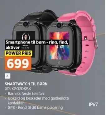 Power Smartwatch Til Børn XPLXK02DKBK tilbud