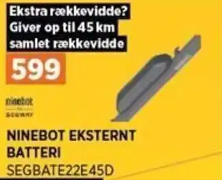 Ninebot Eksternt Batteri SEGBATE22E45D