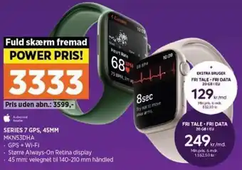 Power Series 7 GPS, 45MM MKN53DHA tilbud