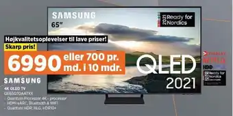 Power 4K QLED TV QE65Q70AATXX tilbud