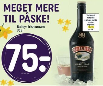 REMA 1000 Baileys Irish cream tilbud