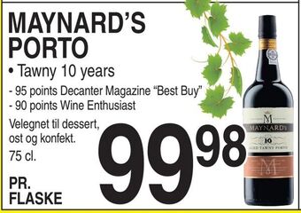 Maynard's porto
