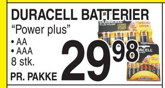 Duracell batterier
