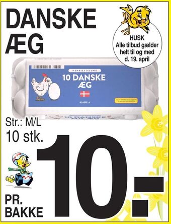 ABC Lavpris Danske æg tilbud
