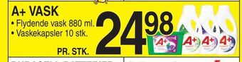 ABC Lavpris A+ vask tilbud