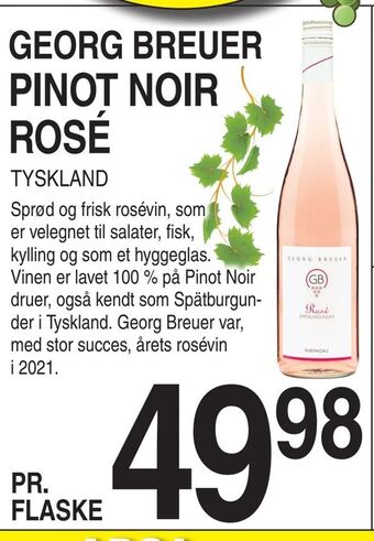 Pinot noir rosé