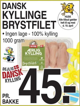 ABC Lavpris Kyllinge brystfilet tilbud