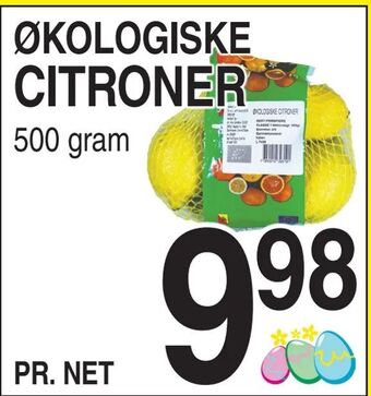 ABC Lavpris Økologiske citroner tilbud